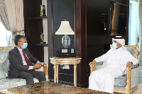 Secretary-General of the Ministry of Foreign Affairs Meets Ambassador of India