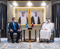 Deputy Prime Minister and Minister of Foreign Affairs Meets First Deputy Prime Minister of Kazakhstan