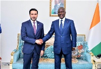 President of National Assembly of Cote d'Ivoire Meets Qatar's Ambassador