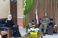 وزير الدولة للتعاون الدولي تجتمع مع عضو مجلس السيادة الانتقالي القائم بأعمال رئيس الوزراء السوداني
