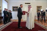 رئيس جمهورية بولندا يتسلم أوراق اعتماد سفير دولة قطر