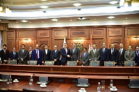نائب رئيس مجلس الوزراء الصربي يجتمع مع وفد قطري