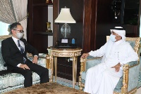 Secretary-General of Ministry of Foreign Affairs Meets Deputy Foreign Minister of Indonesia