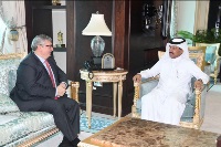 الأمين العام لوزارة الخارجية يجتمع مع سفير تركيا