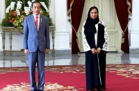 رئيس جمهورية إندونيسيا يتسلم أوراق اعتماد سفير دولة قطر