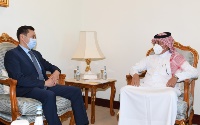Minister of State for Foreign Affairs Meets Deputy Minister of Foreign Affairs of Kazakhstan