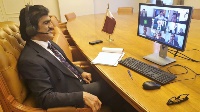 دولة قطر تشارك في الاجتماع الافتراضي لسفراء دول المجموعة الآسيوية الأعضاء في منظمة حظر الأسلحة الكيميائية