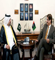 رئيس وزراء إقليم السند يجتمع مع قنصل عام دولة دولة قطر