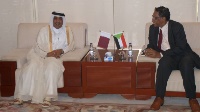 وزير الطاقة والتعدين السوداني يجتمع مع سفير قطر 