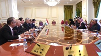 جولة مشاورات سياسية بين دولة قطر وجمهورية طاجكستان