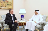 Deputy Prime Minister and Minister of Foreign Affairs Meets US Secretary of State