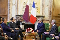 Deputy Prime Minister and Minister of Foreign Affairs Meets French Officials