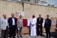 Qatar's Embassy Delivers Urgent Medical Aid to Iranian Ministry of Health and Medical Education