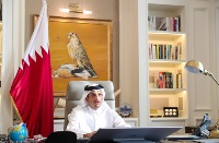 نائب رئيس مجلس الوزراء وزير الخارجية : قطر ملتزمة بمحاربة داعش رغم الظروف الاستثنائية بسبب (كوفيد- 19)