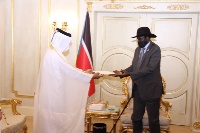 سمو الأمير يبعث برسالة خطية لرئيس جمهورية جنوب السودان
