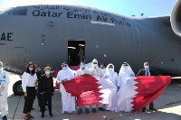 وصول طائرات قطرية تحمل مستشفيين ميدانيين ومساعدات طبية عاجلة إلى بيروت