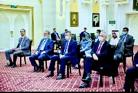 القائم بالأعمال القطري يحضر الجلسة الختامية لإجتماع مجلس شيوخ القبائل الأفغانية