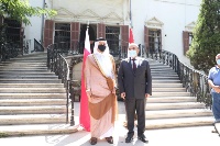 Deputy Prime Minister and Minister of Foreign Affairs Meets Lebanese Minister of Foreign Affairs and Emigrants