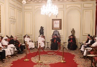 Deputy Prime Minister and Minister of Foreign Affairs Meets Patriarch of Antioch and All the East