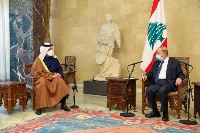 Lebanese President Meets Deputy Prime Minister and Minister of Foreign Affairs