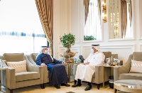 Deputy Prime Minister and Minister of Foreign Affairs Meets Kuwaiti Foreign Minister