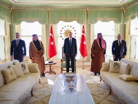 President of Turkey Meets the Deputy Prime Minister and Minister of Foreign Affairs