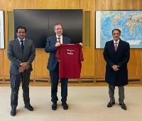 Special Envoy of Minister of Foreign Affairs Meets State Secretary of German Federal Foreign Office