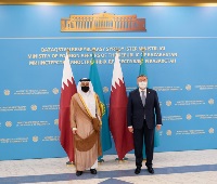 Deputy Prime Minister and Minister of Foreign Affairs Meets Minister of Foreign Affairs of Kazakhstan