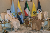 Kuwaiti Deputy Prime Minister and Defense Minister Meets Qatari Ambassador