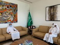 Undersecretary of Saudi Ministry of Foreign Affairs Meets Qatar's Acting Charge D'Affaires