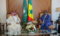 President of Senegal Meets Ambassador of Qatar