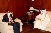 Sri Lankan Foreign Minister Meets Qatari Ambassador