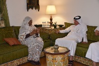 Minister of State for Foreign Affairs Meets Minister of Foreign Affairs of Sudan