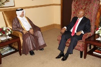 King of Lesotho Receives Credentials of Qatari Ambassador