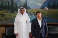 Kyrgyz Deputy Prime Minister Meets with Qatar's Ambassador