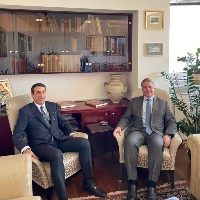 Permanent Secretary of the Ministry of Foreign Affairs of Cyprus Meets Qatari Ambassador