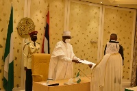 Nigerian President Receives Qatari Ambassador Credentials