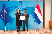 The Dutch Ministry of Foreign Affairs Receive Copy of Credentials of the State of Qatar's Ambassador