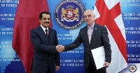 Georgia's Ministry of Foreign Affairs Receive Copies of Credentials of Qatar's Ambassador