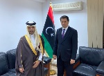 وكيل وزارة الخارجية الليبية يجتمع مع سفير دولة قطر 