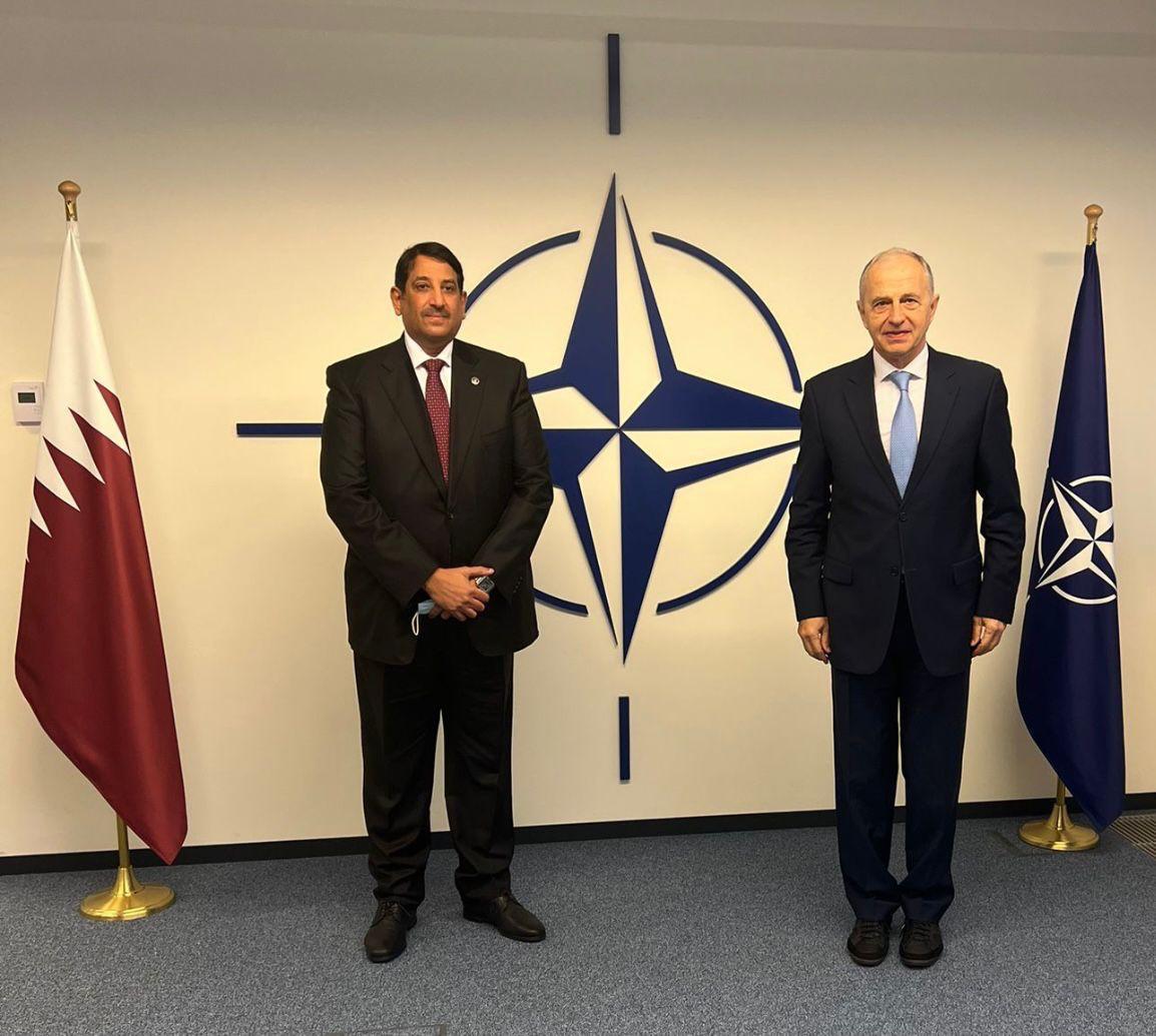 NATO Deputy Secretary-General Meets Qatar's Ambassador