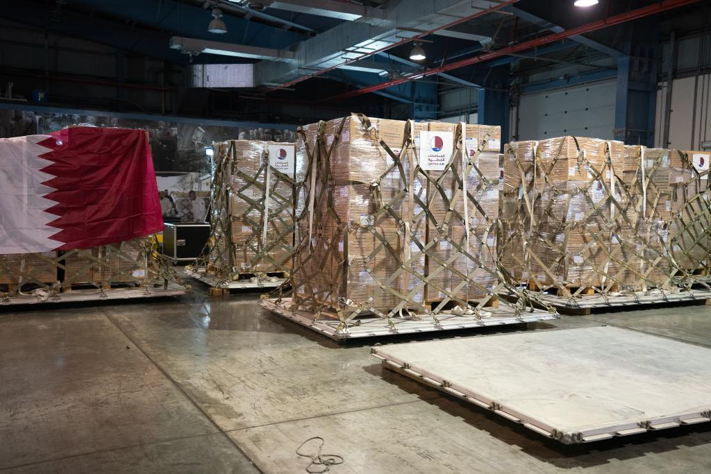 Second Shipment of Qatari Aid Arrives in Afghanistan As Part of Relief Campaign Due to Earthquake