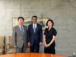 مدير إدارة السياسات والتخطيط بوزارة الخارجية يجتمع مع مديري معهدين للدراسات في كوريا