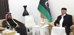 رئيس مجلس النواب الليبي يجتمع مع سفير دولة قطر