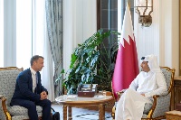 Prime Minister and Minister of Foreign Affairs Meets President of France-Qatar Friendship Group