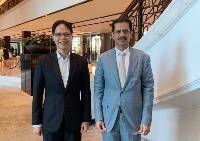 Director of Policy Planning Department at the Ministry of Foreign Affairs meets with Singaporean officials