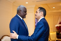 Prime Minister and Minister of Foreign Affairs Meets Chairperson of African Union Commission
