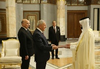 Iraqi President Receives Credentials of Qatar's Ambassador