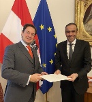 Austrian Ministry of Foreign Affairs Receives Copy of Credentials of Qatar's Ambassador