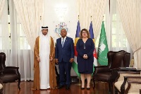 President of Seychelles Receives Credentials of Qatar's Ambassador